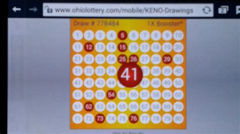 You may wager from $1 to $50. . Keno ohio lottery results